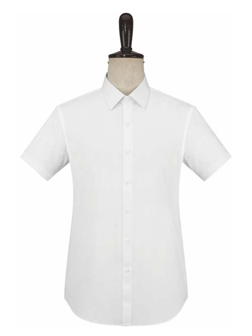 MTG-331白色男短袖衬衫